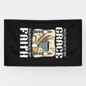 Banderoles Spiritual Faith and Grace – Uplifting Christian (Horizontal)