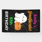 Banderoles Spooktacular Halloween Enfants mignonne Anniversai (Horizontal)