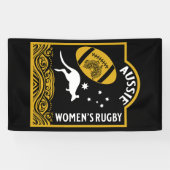 Banderoles Sports australiens de rugby féminin (Horizontal)
