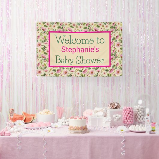 Banderoles Spring Floral Event (Fête)