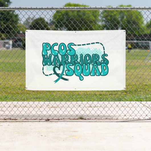 Banderoles SQUAD WARRIORS SQUAD Syndrome polykystique d'Ovéra (En situation)