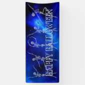 Banderoles Squelette dansant Halloween Party Dance Party chic (Vertical)