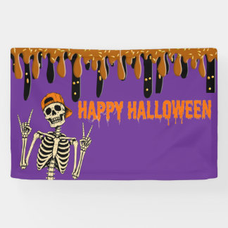 Banderoles Squelette d'Halloween