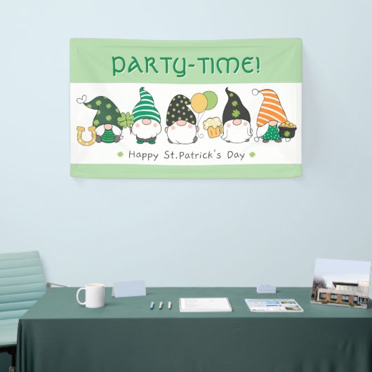 Banderoles St Patrick's Day party banner (Salon professionnel)