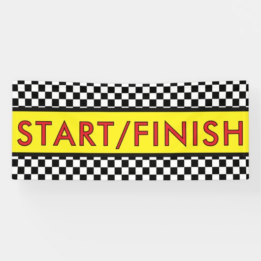 Banderoles START/ finish Racing running (Horizontal)
