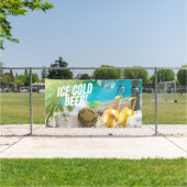 Banderoles Station d'essence Ice Cold Beer (Insitu)