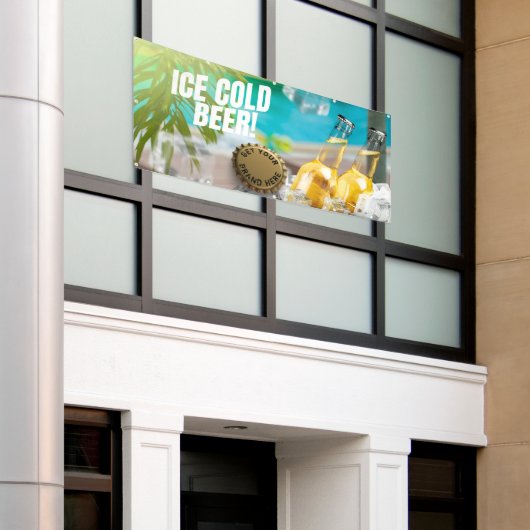 Banderoles Station d'essence Ice Cold Beer (Bâtiment extérieur)