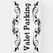 Banderoles Stationnement par voiturier (Vertical)