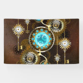 Banderoles Steampunk Rusty Background (Horizontal)