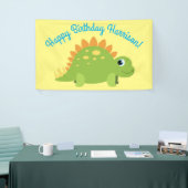 Banderoles Stegosaurus Dinosaur fête d'anniversaire (Salon professionnel)