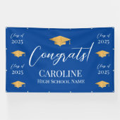 Banderoles Step and repeat Graduation Backdrop banner  (Horizontal)