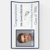 Banderoles Stethoscope de l'école Médicale 2022 (Vertical)