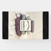 Banderoles Stones empilées Méditative Caire Anniversaire (Horizontal)