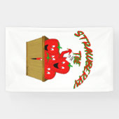 Banderoles Strawberry Time ! (Horizontal)