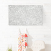 Banderoles Style argenté de diamant (En situation)