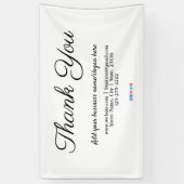 Banderoles style de texte minimal simple ajouter votre nom ad (Vertical)