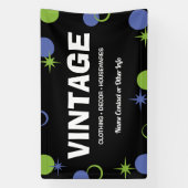 Banderoles Style moderne vintage (Verticale)