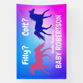 Banderoles Style Occidental Fileux Ou Colt (Verticale)