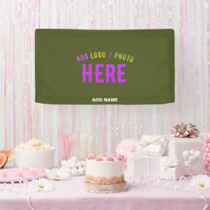 BANDEROLES STYLISH MODERNE ARMÉE VERT VÉRIFIÉ MARQUE