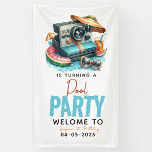 Banderoles Summer Pool Party 2e anniversaire