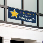 Banderoles Super étoile du collège d'études modernes (Bâtiment extérieur)