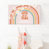 Banderoles Super Five est un Vibe Rainbow Daisy Anniversaire (En situation)