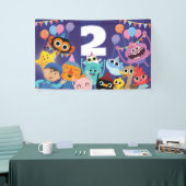 Banderoles Super Simples Célébration d'anniversaire festive (Salon professionnel)