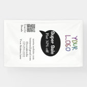 Banderoles super-vente escompte d'entreprise numérisation cod (Horizontal)