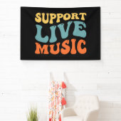 Banderoles Support de musique Live (Insitu)