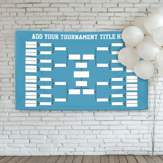 Banderoles Support de tournoi sportif - peut changer de coule