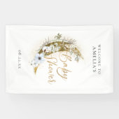 Banderoles Sur la Lune Boho Gold Dust & Nuds (Horizontal)