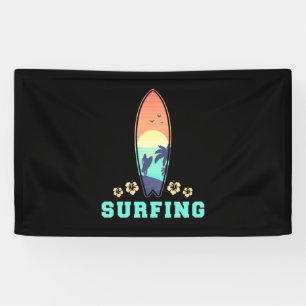 Banderoles Surf Et Fleur