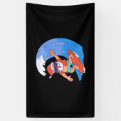 Banderoles Surf Père Noël (Vertical)