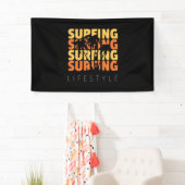 Banderoles Surf Style de vie Surf (En situation)