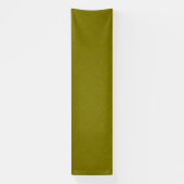 Banderoles Surface vert olive avec un motif subtil tourbillon (Verticale)