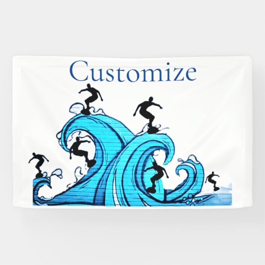 Banderoles Surfers Partout Thunder_Cove (Horizontal)