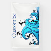 Banderoles Surfers Partout Thunder_Cove (Verticale)