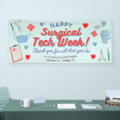 Banderoles Surgical Tech Appreciation Week Banner (Salon professionnel)