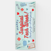 Banderoles Surgical Tech Appreciation Week Banner (Vertical)