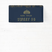 Banderoles "Sweet 16 Soirée : Glam, Glitz, and Good Times! (Insitu)