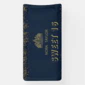 Banderoles "Sweet 16 Soirée : Glam, Glitz, and Good Times! (Verticale)