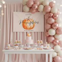 Sweet Little Pumpkin Girl Baby Shower