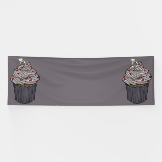 Banderoles Sweet Proposition Cupcake (Horizontal)
