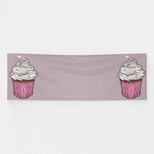 Banderoles Sweet Proposition Cupcake (Horizontal)