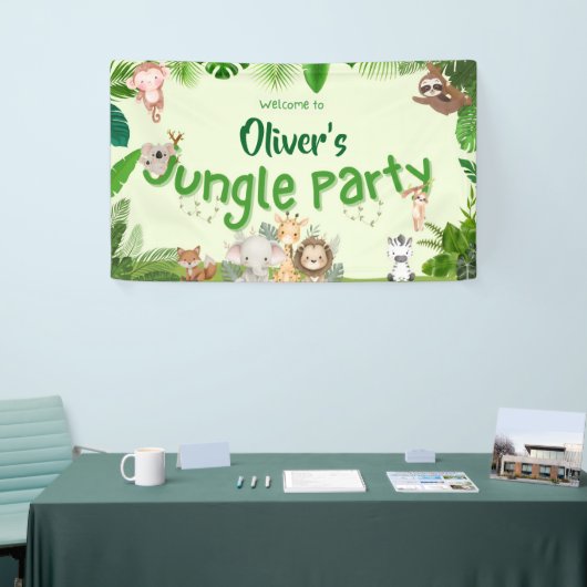 Banderoles Sweet & Safari Customizable Banner (Salon professionnel)