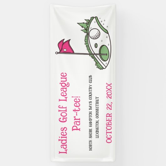 Banderoles Swing into Celebration ! Par-Tee ! (Vertical)