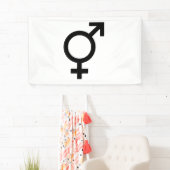 Banderoles Symbole bigenre (En situation)