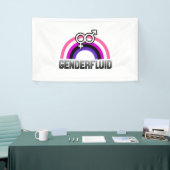 Banderoles Symbole de genre fluide (Salon professionnel)