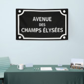 Banderoles Symbole de l'avenue des Champs-Elysées, Paris (Salon professionnel)