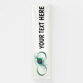 Banderoles Symbole de l'Infinity (Verticale)